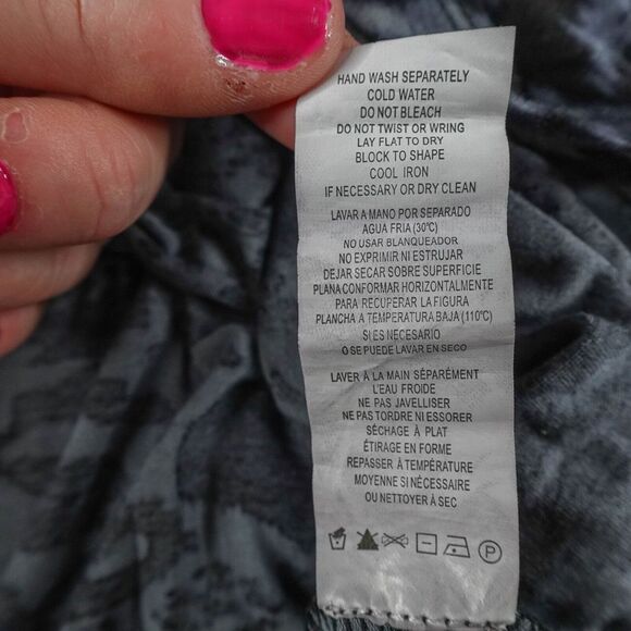 Kensie Womens Maxi Skirt Small Gray Goth Grunge Indie Statement Edgy Witchy Y2K - Picture 5 of 9